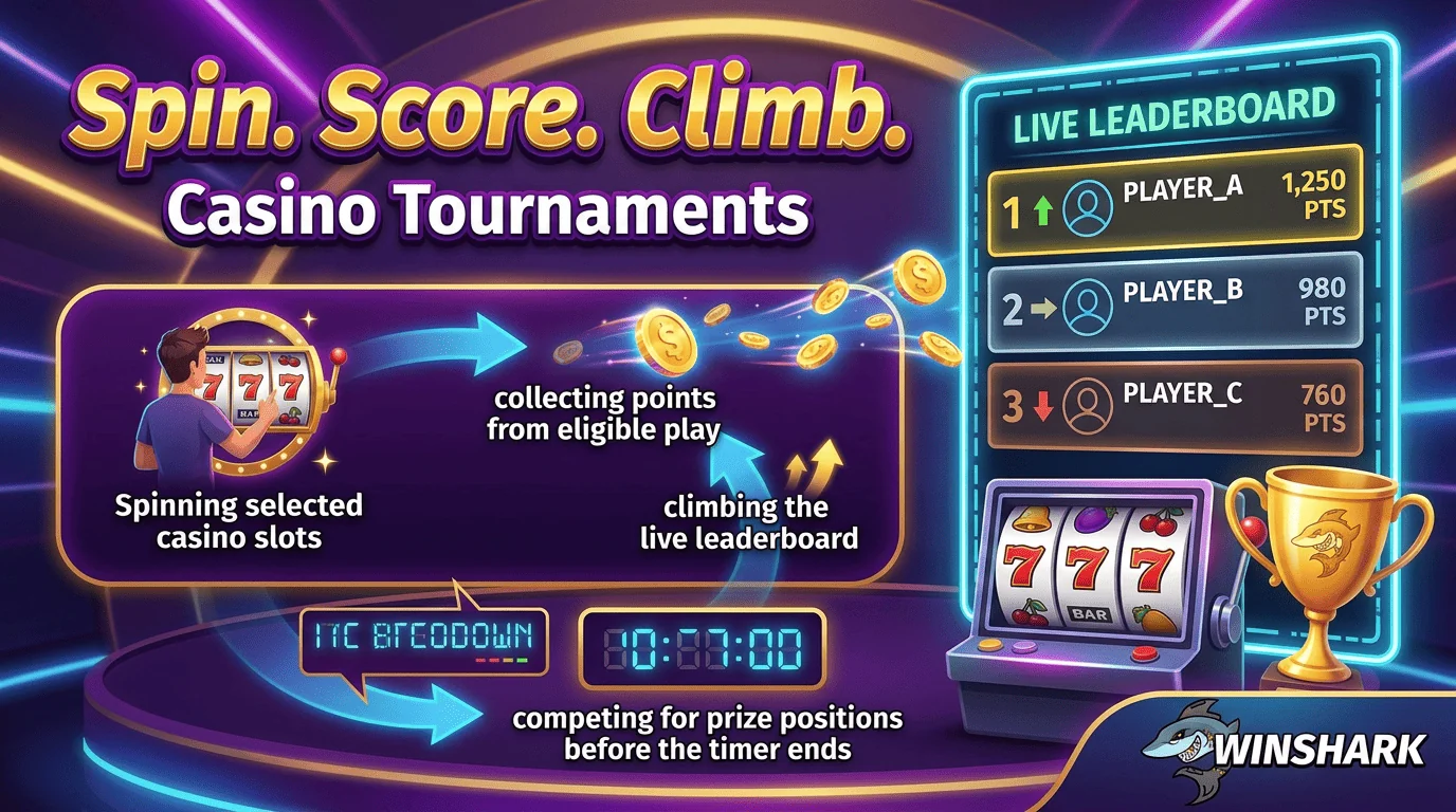Winshark Jackpot Slots mit spannenden Gewinnchancen