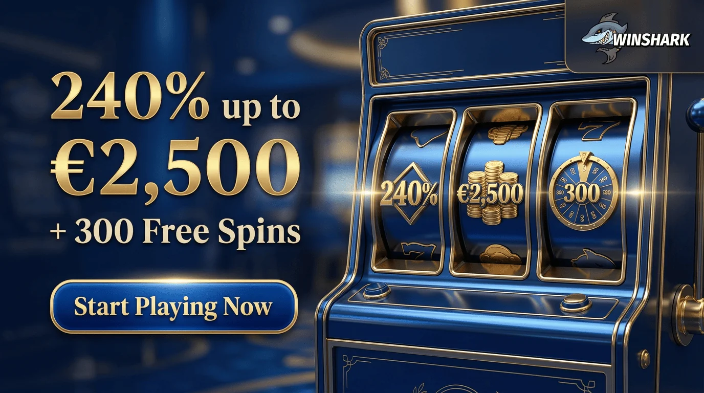 Winshark Slots mit bunten Spielautomaten